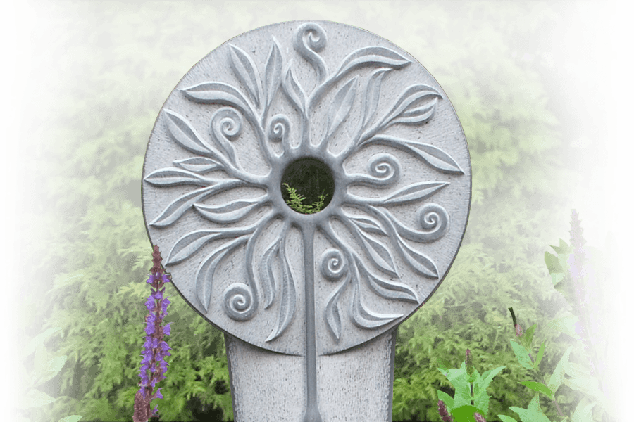kunstenaars urnengraven fraai bewerkt natuursteen