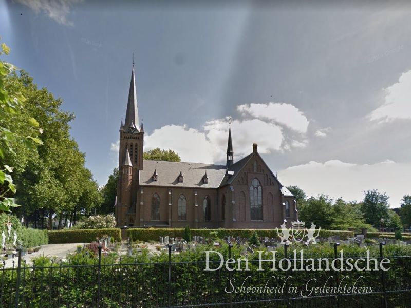 grafsteen Nieuwegein Begraafplaats bij St. Barbarakerk