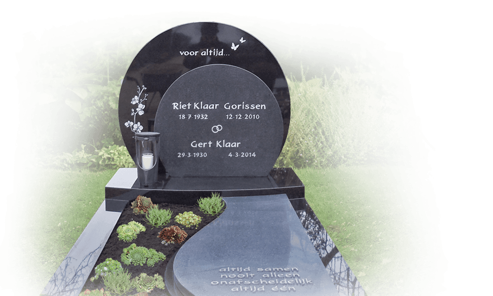 grafmonumenten friesland ronde lettersteen