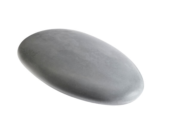 memory stone herdenkingssteen grijs middel groot formaat