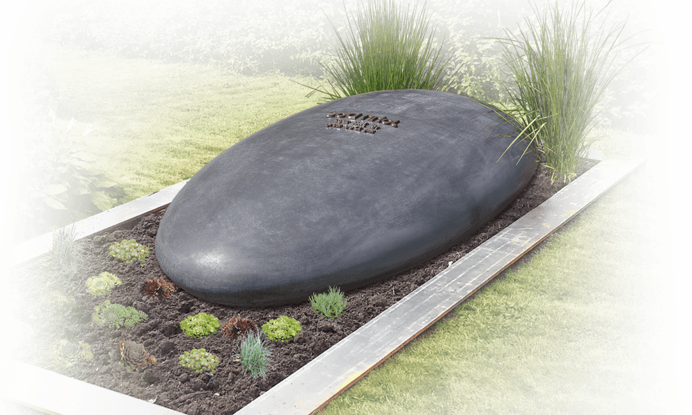 memory stone antraciet kiezelsteen