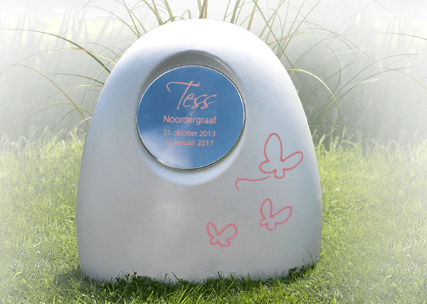 memory stone urn van steen