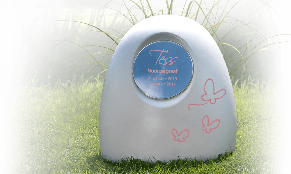 memory stone urn van steen