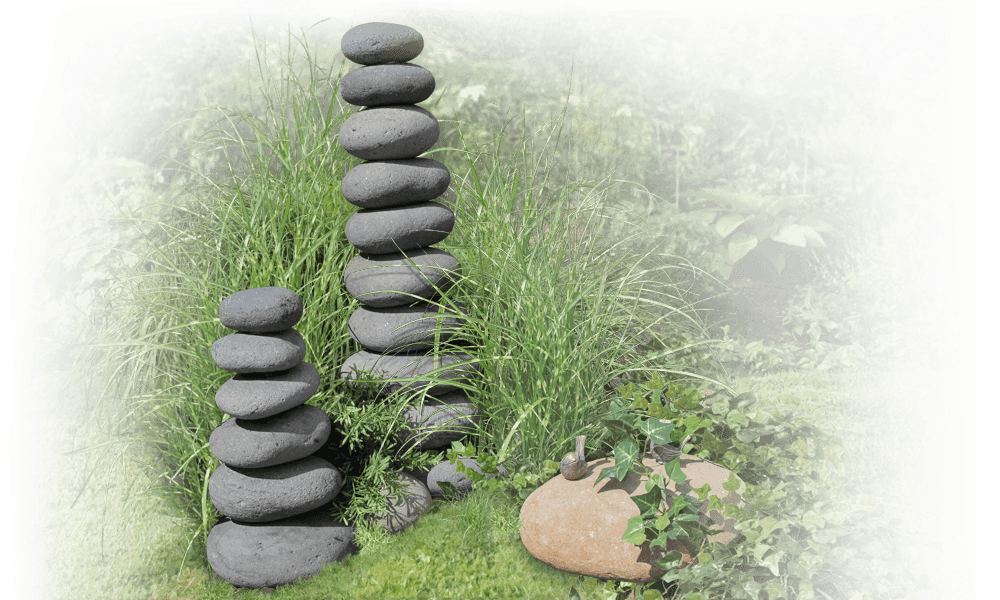 puur natuur grafmonument steenmannetje toren
