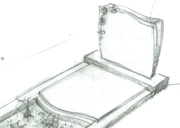 natuursteen grafsteen oriënteren en ontwerpen