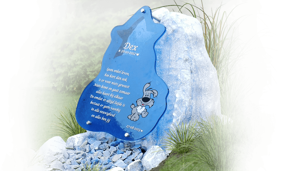 kindermonument glas natuurlijk