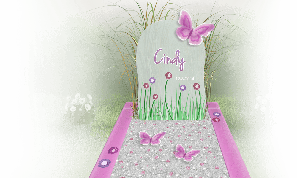 accessoires kindermonument ontwerp voorstel lay-out