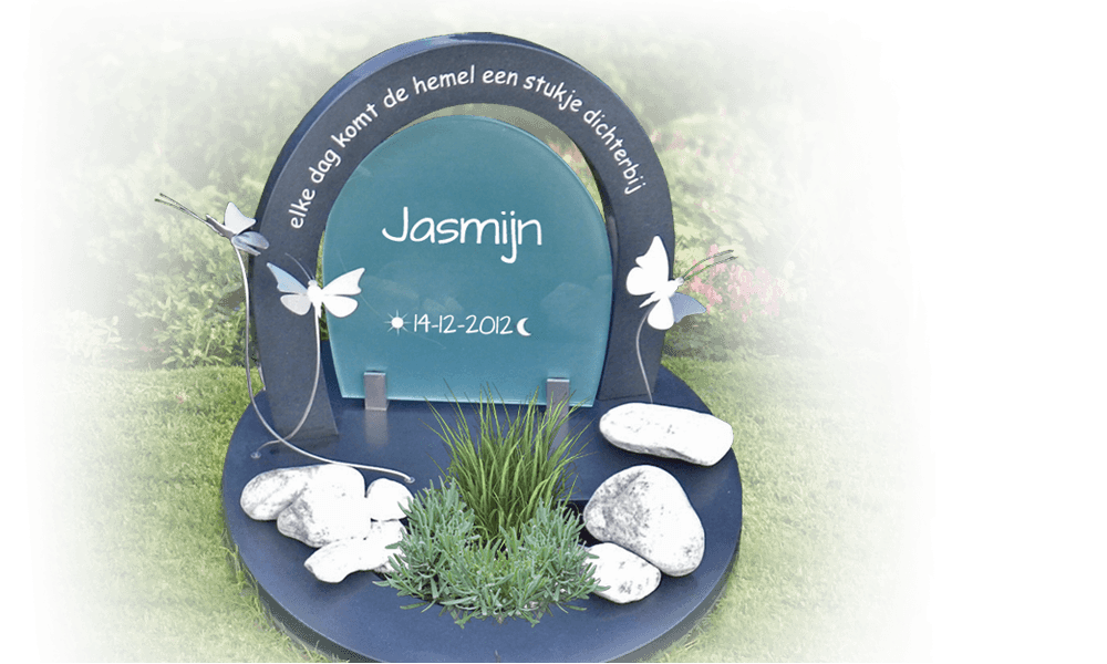 accessoires kindermonument rvs vlinders