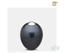 Adore Keepsake Urn Midnight and Pol Silver