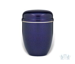 Aluminium urn donkerblauw