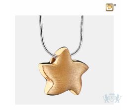 Angelic Star Ashes Pendant Bru Gold Vermeil