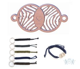 Armband Infinity met hartje