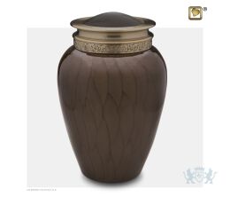 Blessing Adult Urn Pearl Bronze and Bru Gold