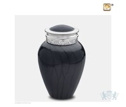 Blessing Medium Urn Pearl Midnight and Pol Silver