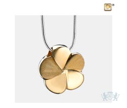 Bloom Ashes Pendant Pol and Bru Gold Vermeil