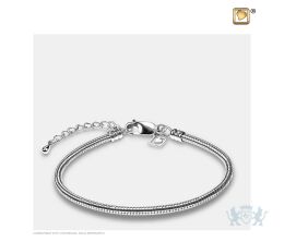 Bracelet 23cms 9.5 Inch Accessory Pol Silver