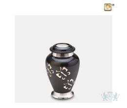 Classic Butterfly Tribute Keepsake Urn Midnight and Bru Pewte