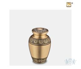 Classic Keepsake Urn Bru Gold
