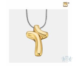 ComfortCross Ashes Pendant Pol Gold