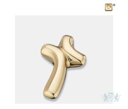 ComfortCross Keepsake Urn Pol Gold