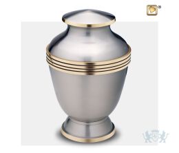 Elegant Adult Urn Bru Pewter