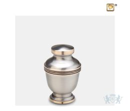Elegant Keepsake Urn Bru Pewter