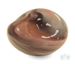 Glazen urn 'Zwerfkei'