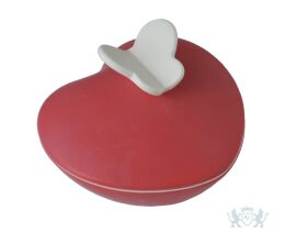 Hart rood - met witte vlinder 0,60L