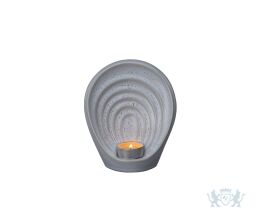 Keramische mini urn "Guardian Grey Melange"