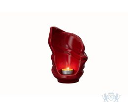 Keramische mini urn "Light Red"