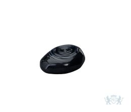 Keramische mini urn "Resonance Black Gloss Melange"