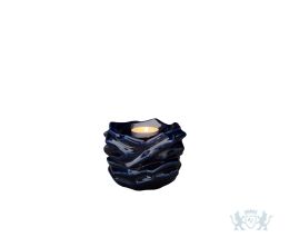 Keramische mini urn "The Christ Cobalt Metallic"