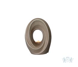 Keramische urn "The Passage Beige Grey"