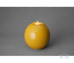 Kermische urn Harmony - geel -3,2L