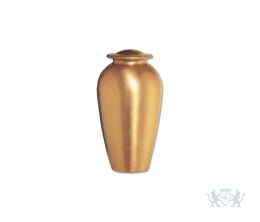 Klassieke mini urn van brons
