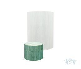 Lichte mini urn van hout