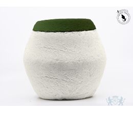 Mycellium Bio urn modern - groot 3,5L Donkergroen
