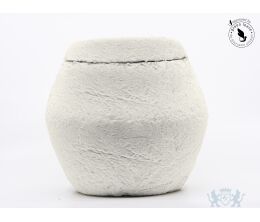 Mycellium Bio urn modern - groot 3,5L wit