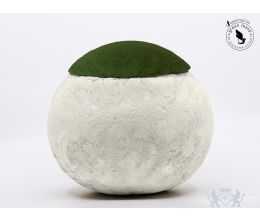 Mycellium Bio urn rond - 3,5L Donkergroen