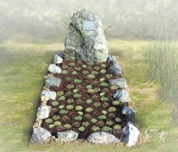 Natuurlijk grafmonument