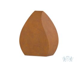 RVS urn Tulip vorm - Mat zwart
