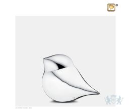 SoulBird Keepsake Urn Pol Silver