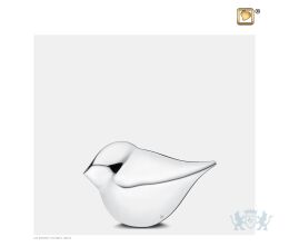 SoulBird Keepsake Urn Pol Silver