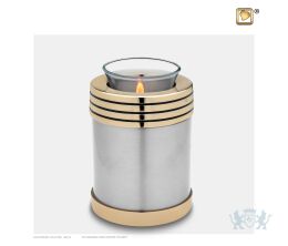 Tealight Urn Bru Pewter