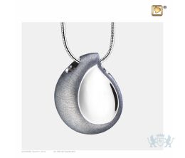 TearDrop Ashes Pendant Pol and Bru Silver