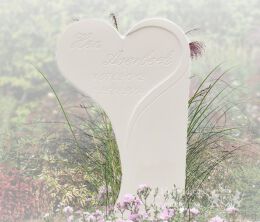 Urnenmonument met hart