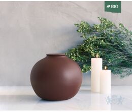 VEDA – handgemaakte eco urne in terracotta engobe