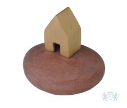 Zielenhuisje mini urn 0,04L - Bruin met goud