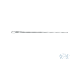 Zilveren gourmet ketting