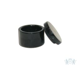 Zwart marmeren mini urn
